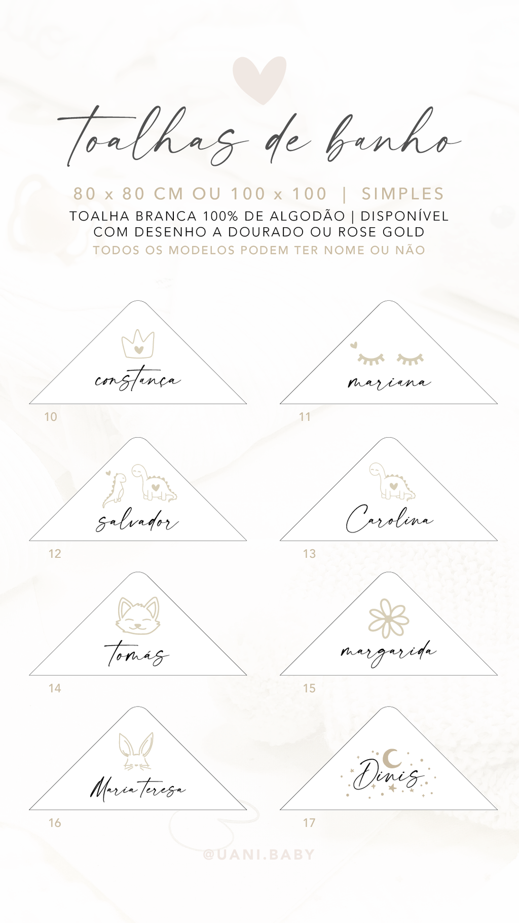 Toalha de Banho Bordada Personalizada