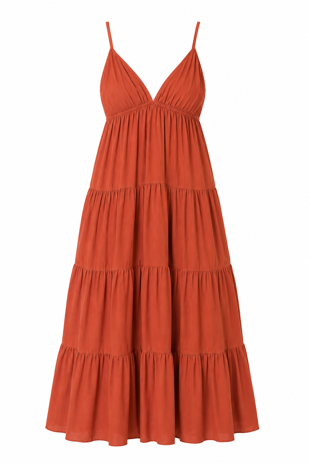 Vestido Celeste - Terracota