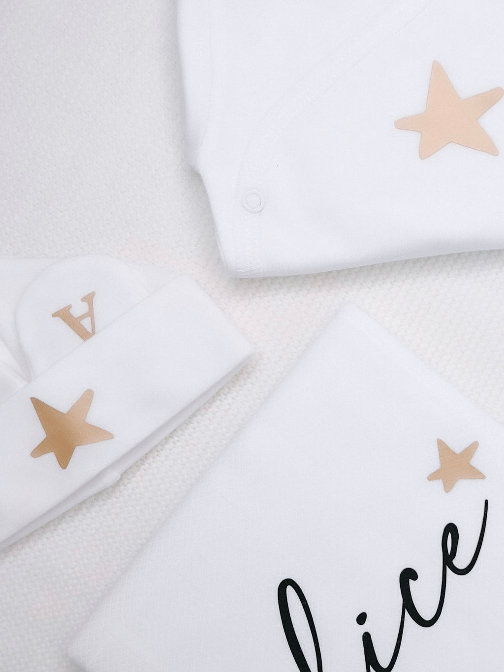 Conjunto de Gorro e Luvas Personalizado
