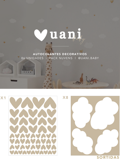Autocolantes Decorativos | Nuvens