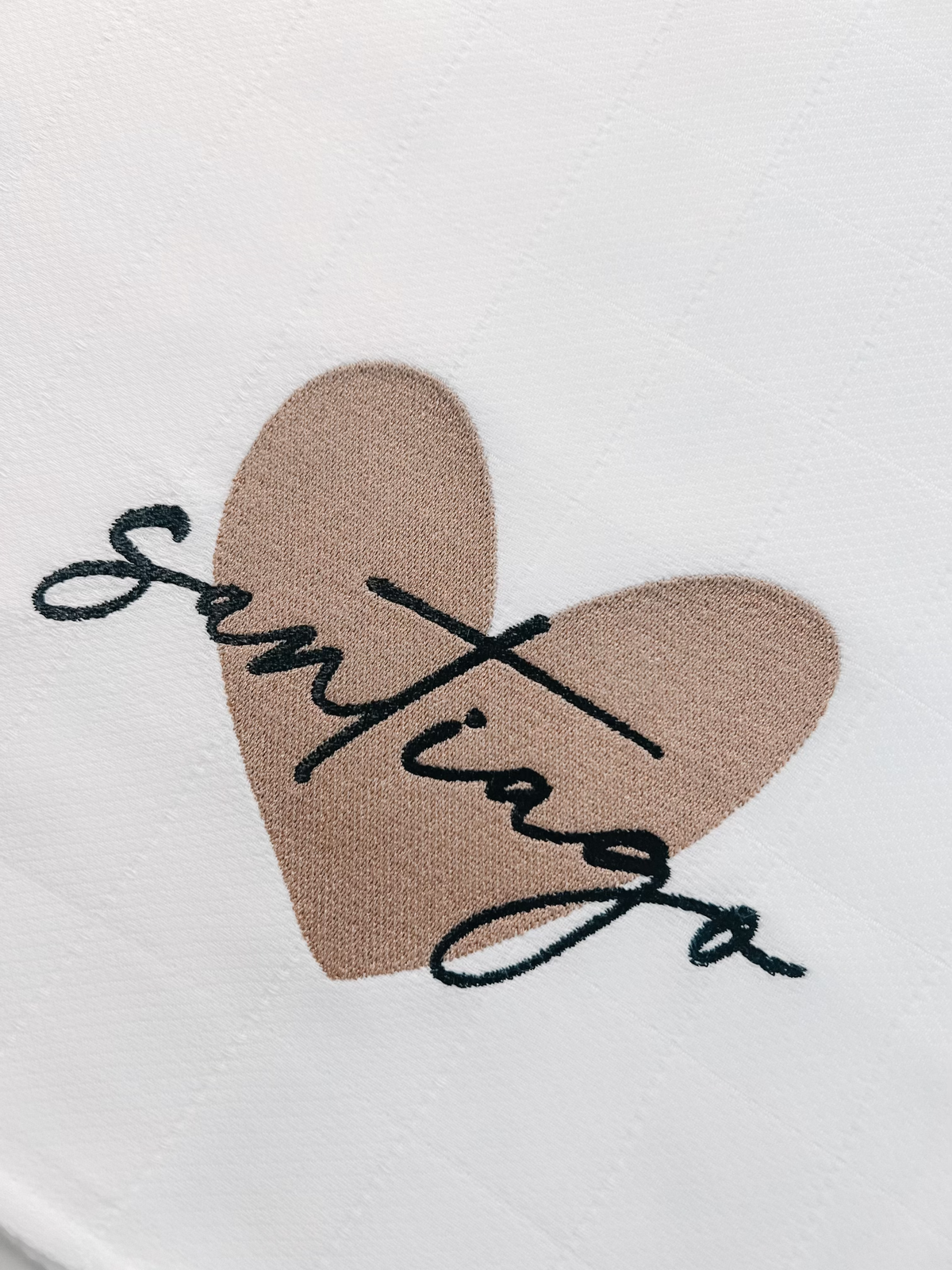 Fralda Personalizada Bordada