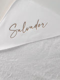 Toalha de Banho Bordada Personalizada