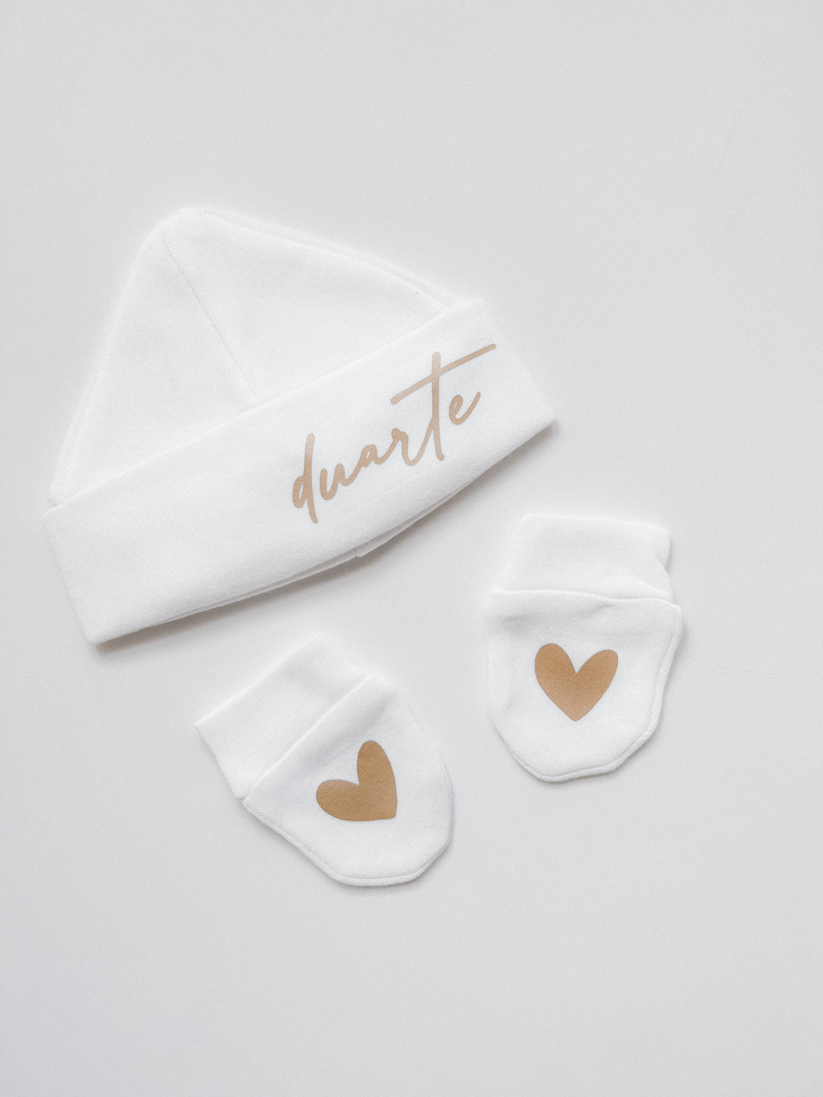 Conjunto de Gorro e Luvas Personalizado