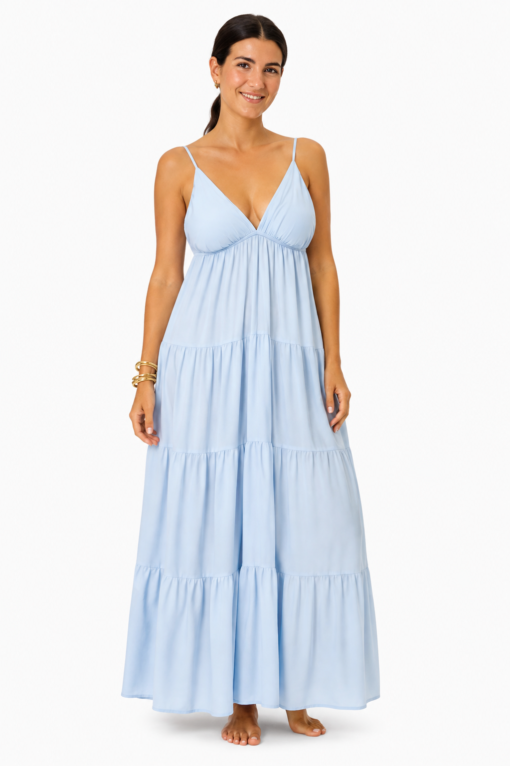Vestido Celeste - Azul