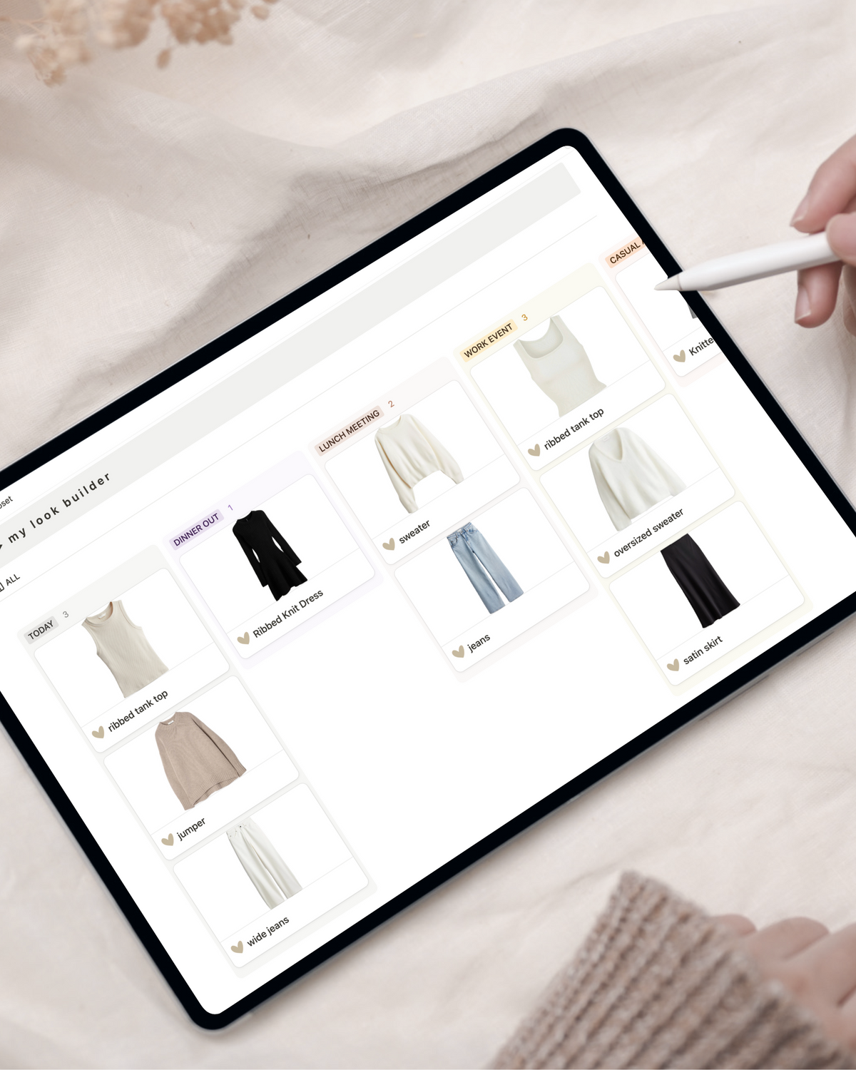 My aesthetic digital closet - Planner