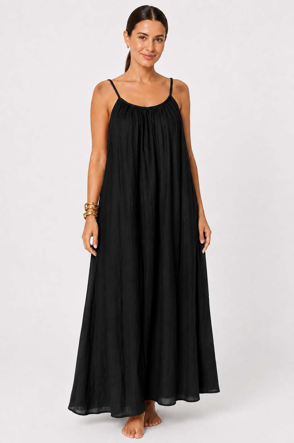 Vestido Aurora - Preto
