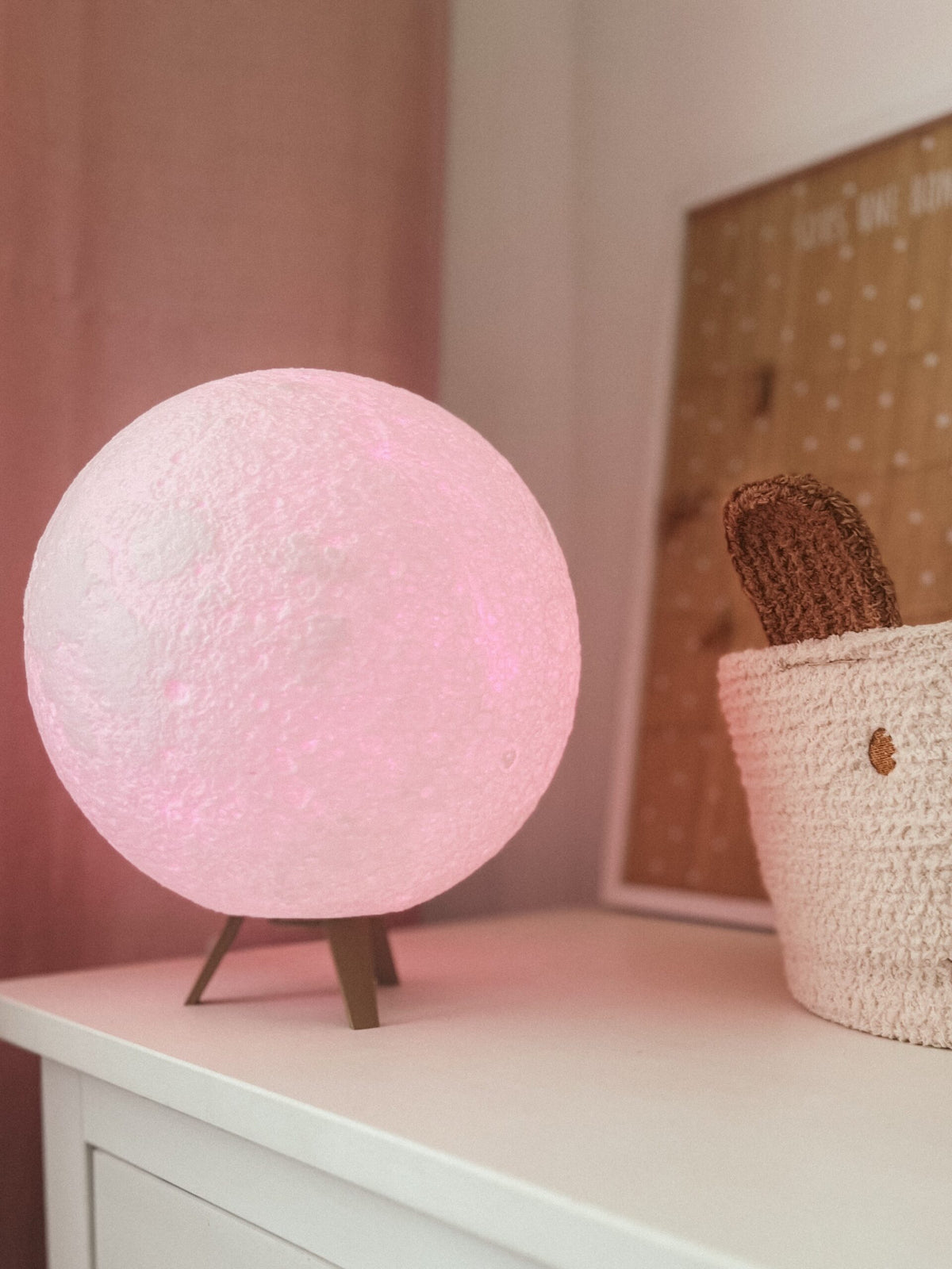 Lámpara Luna – 25cm Multicolor