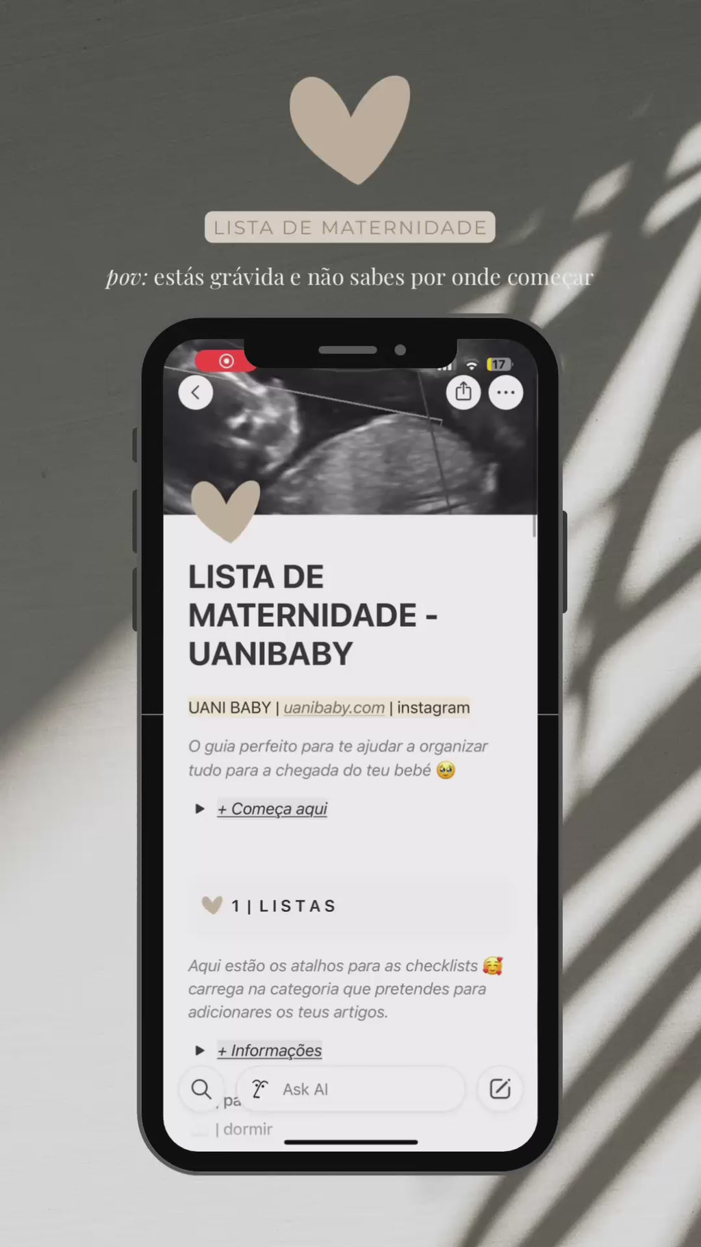 Lista de Maternidade