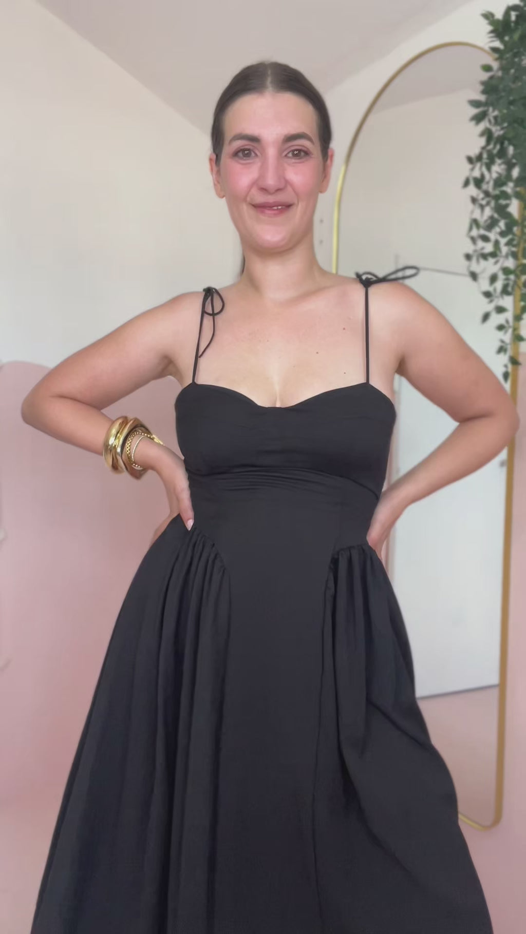 Vestido Serena - Preto