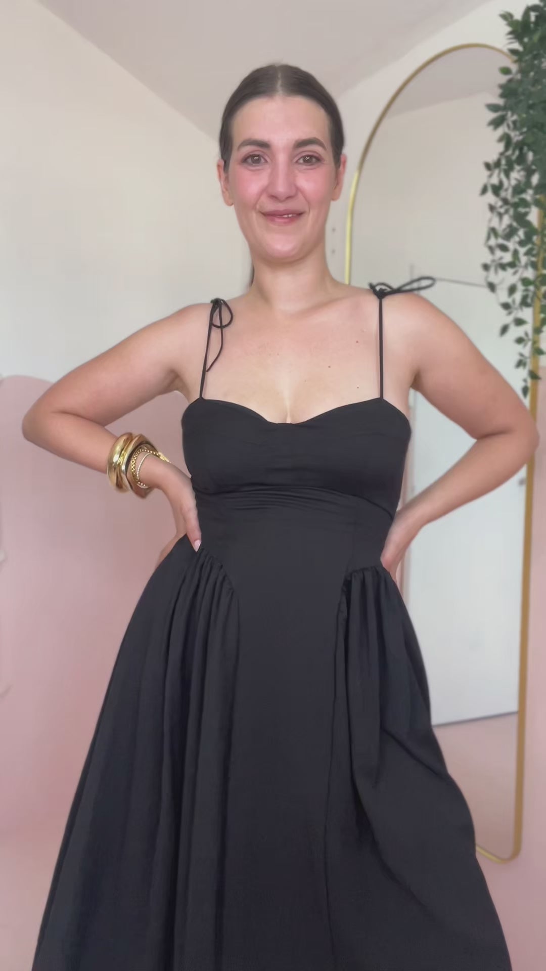 Vestido Serena - Preto