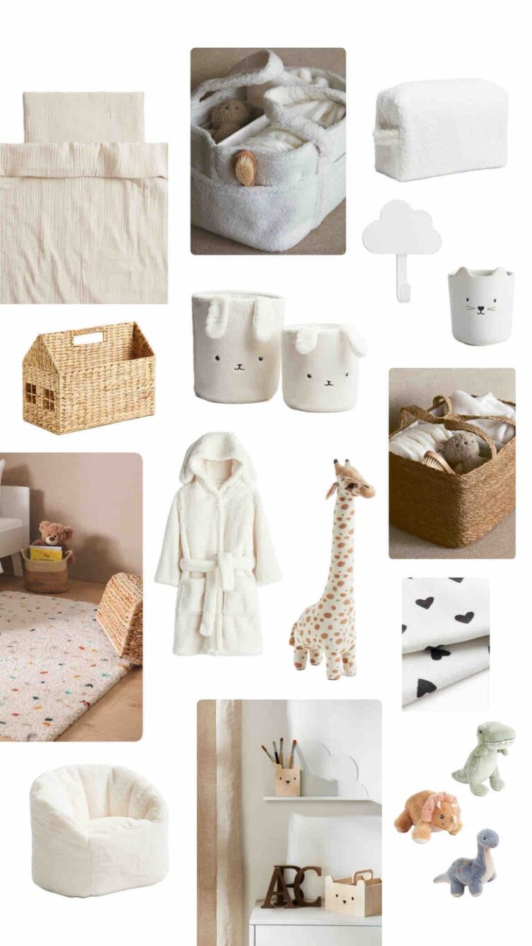 Favoritos H&M Home quarto de bebé e criança