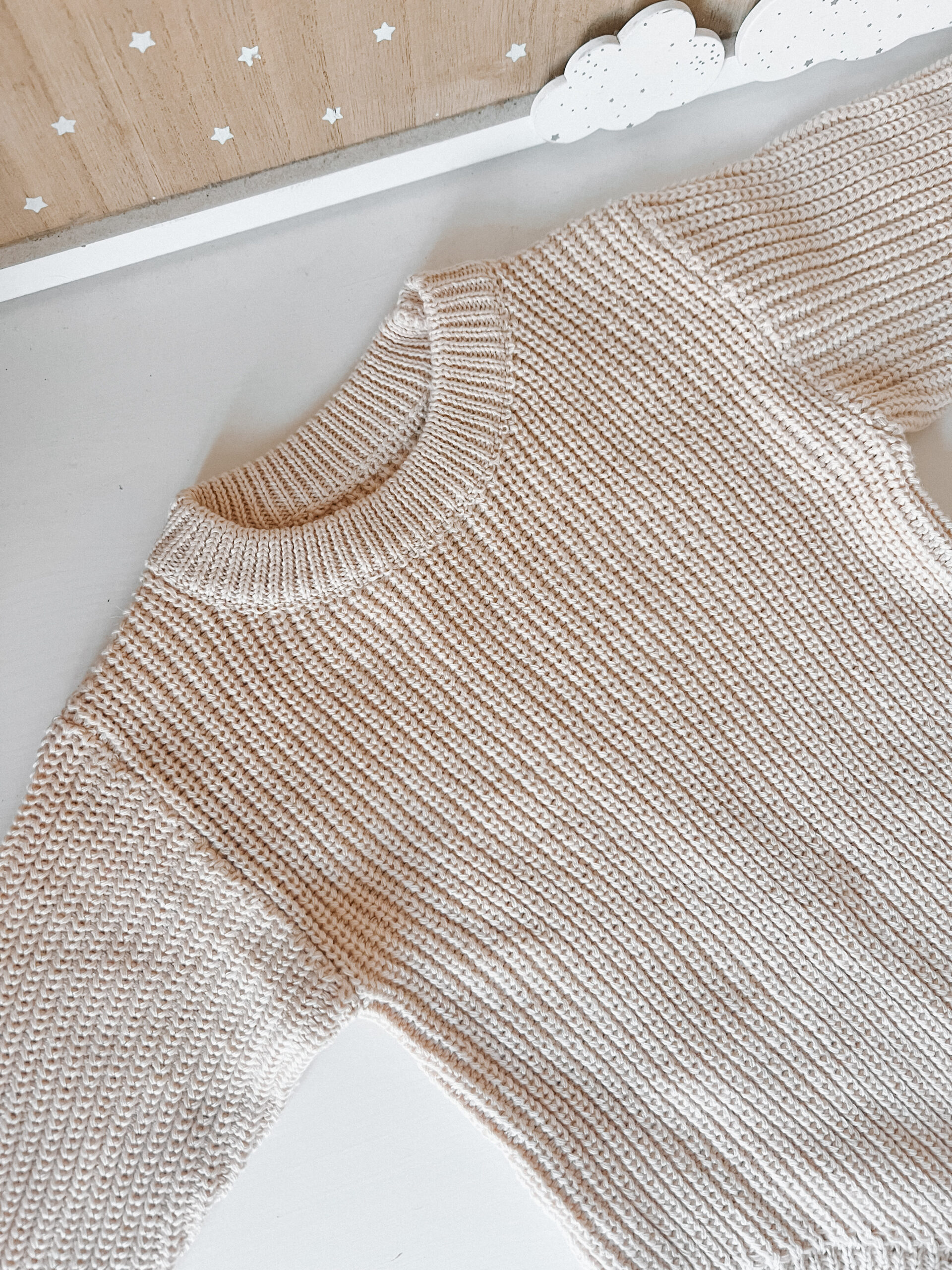 Fofo Pure Cozy – Fofo de Malha para Bebé com Botões - Image 3