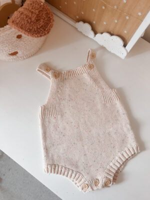 Fofo Soft Sprinkles - Fofo de Malha bege para bebé