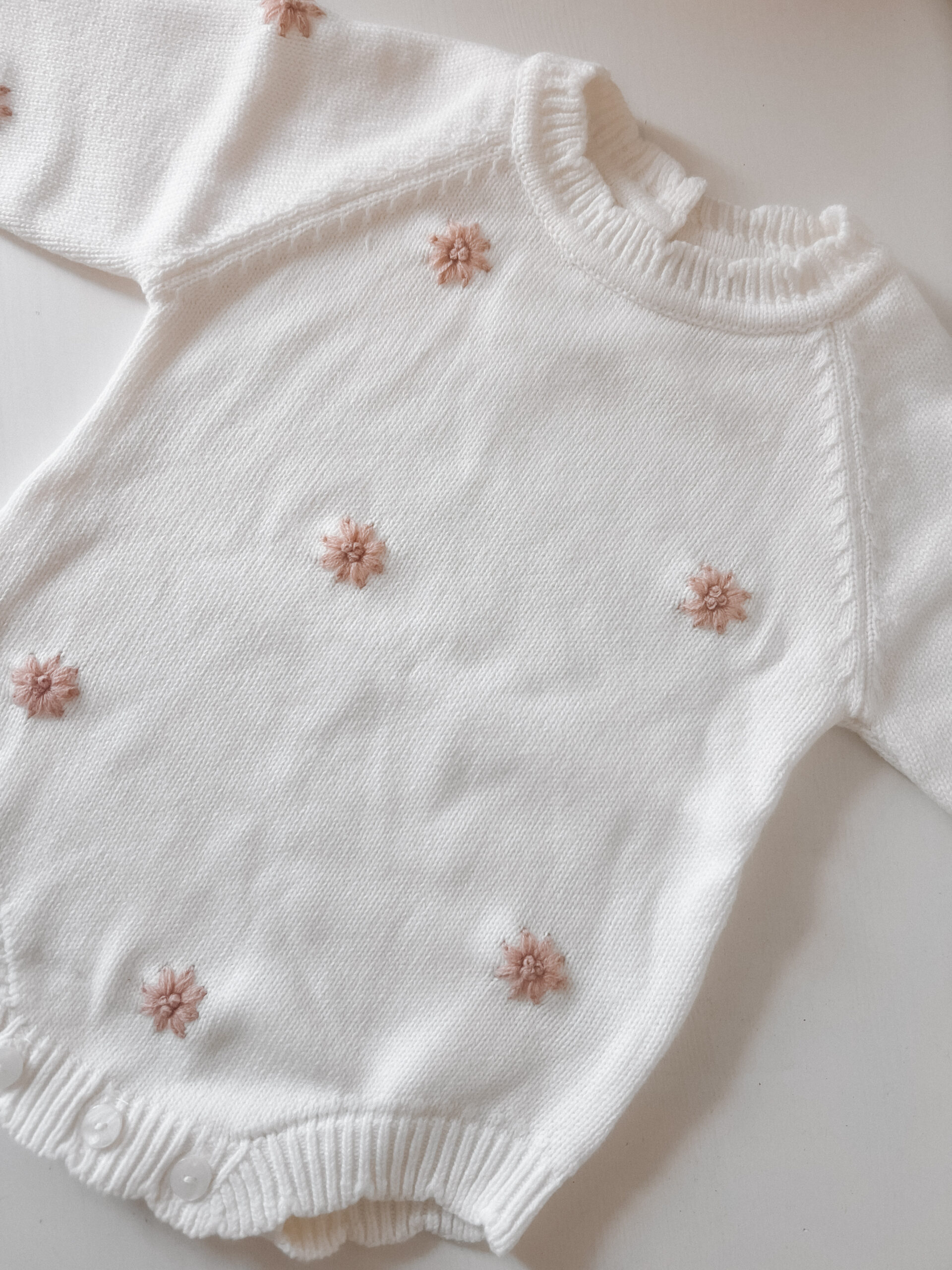 Fofo Pink Flowers - Fofo de Malha para bebé - Image 2